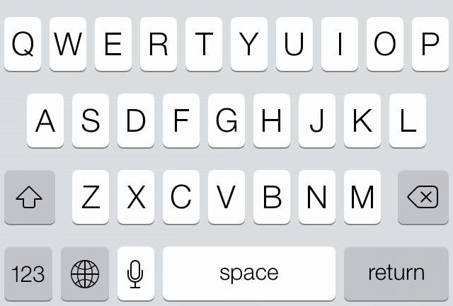 iOS 10.3 tiene oculto un teclado para una mano en iPad
