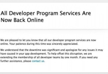 Apple ya tiene todos los servicios del centro de desarrolladores online