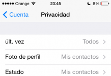 WhatsApp privacidad
