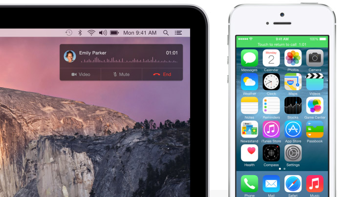 iOS 8 y Yosemite