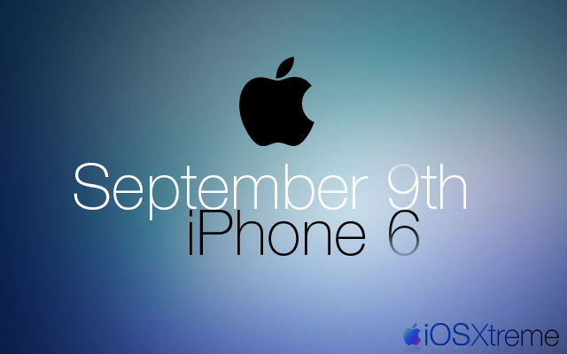 iPhone 6 el 9 de septiembre