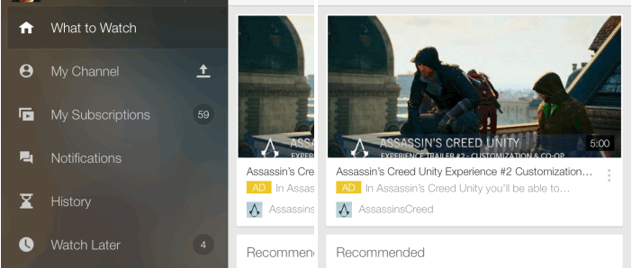 YouTube ha actualizado su aplicación para dispositivos iOS con compatibilidad para las pantallas más grandes del iPhone 6 y del iPhone 6 Plus. Esto significa que ahora podremos ver más en la pantalla desde la págin