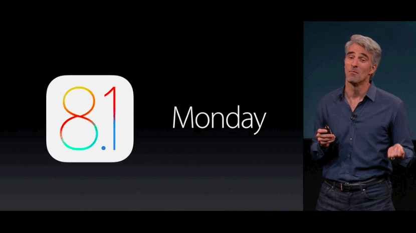 iOS 8.1 el lunes