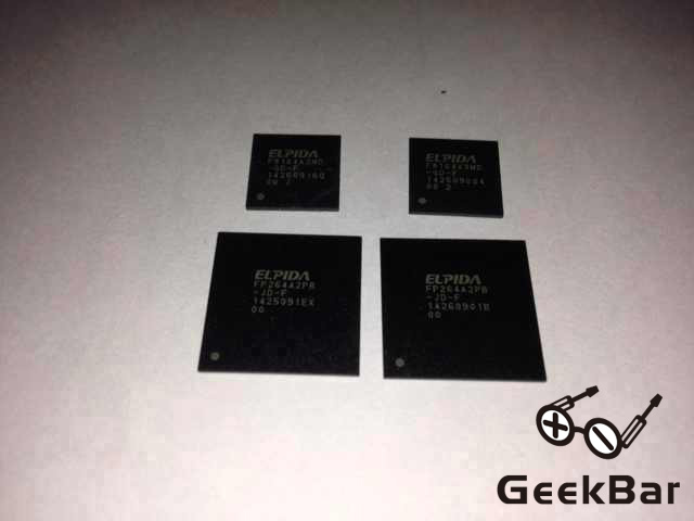 2 GB de RAM en el iPad Air 2