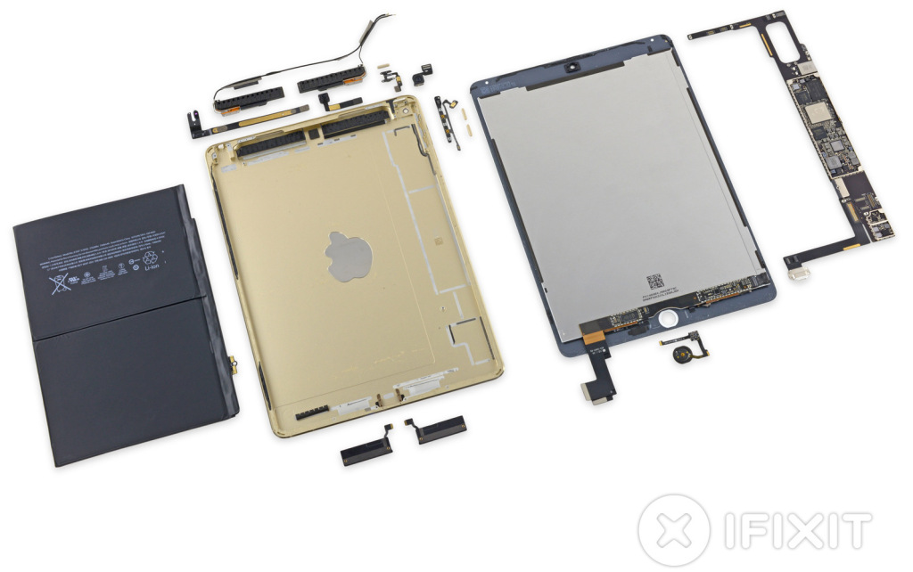ipad air 2 desmontado
