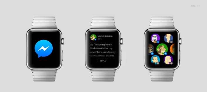 Concepto de Aplicaciones para el Apple Watch