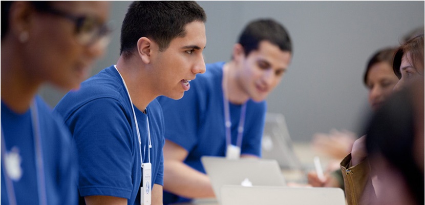 Apple Store cambio uniforme