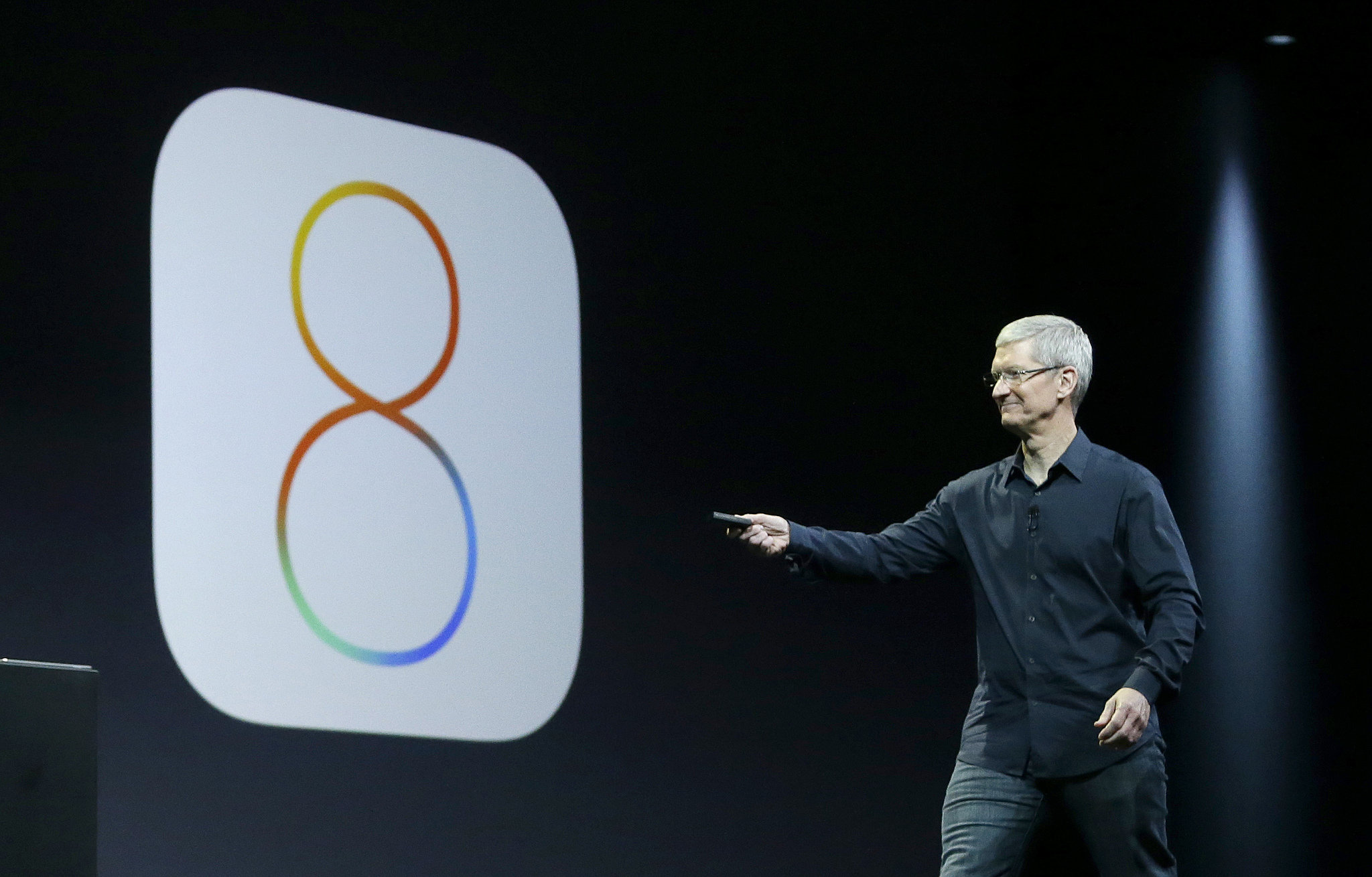 iOS 8 Presentación con Tim Cook