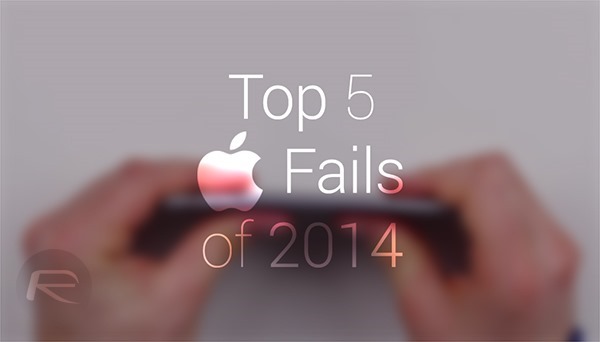 Top 5 fails de Apple