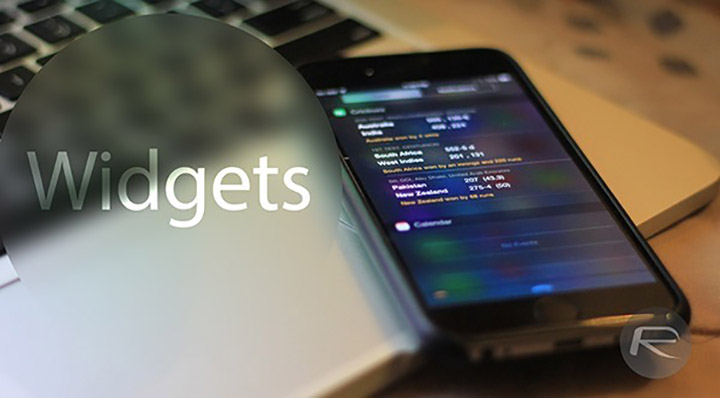 Widgets iOS 8