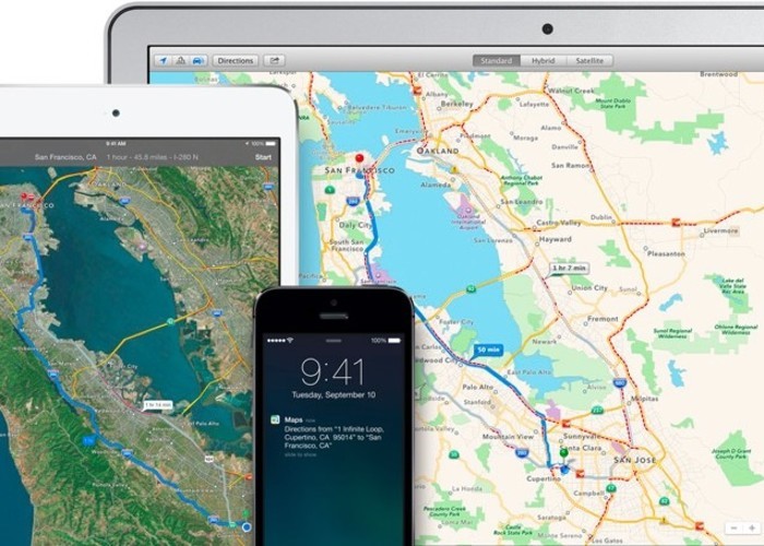 Apple mapas