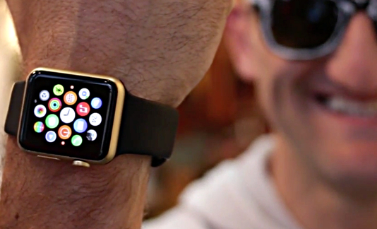 Apple watch sport de oro