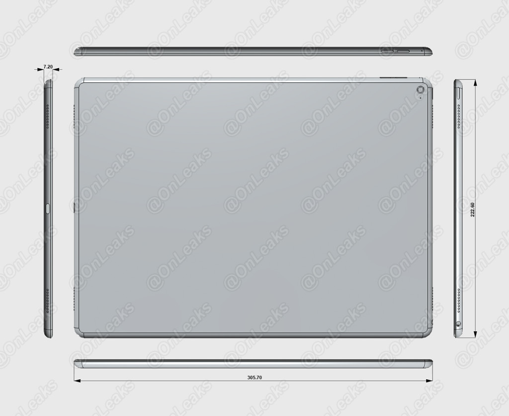 iPad Pro plano filtrado