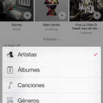 iOS 8.4 app de musica