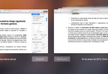 Cómo ver y restaurar archivos a versiones anteriores en OS X
