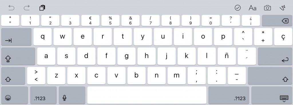 Teclado iPad Pro