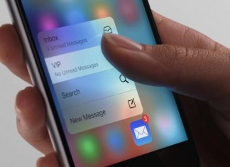 3D Touch iPhone 6s