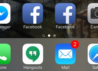 Batería aplicación facebook