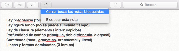 Cómo proteger notas con contraseña en OS X