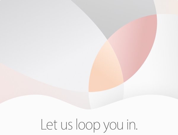 Invitación evento de Apple