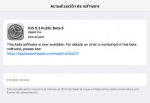 iOS 9.3 beta 6