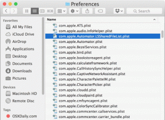 Cómo cambiar el tamaño de la letra en el Finder de Mac OS X