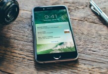 Concepto de iOS 10 notificaciones
