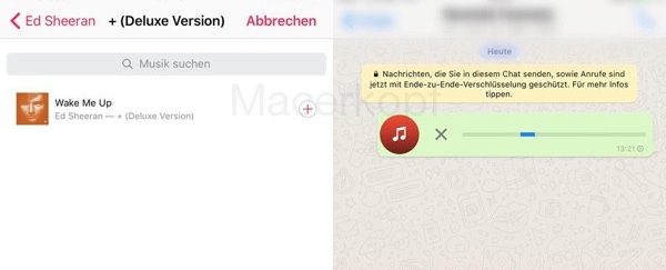 whatsapp beta compartir música
