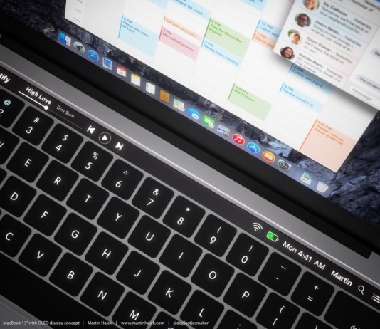 MacBook Pro Retina panel OLED