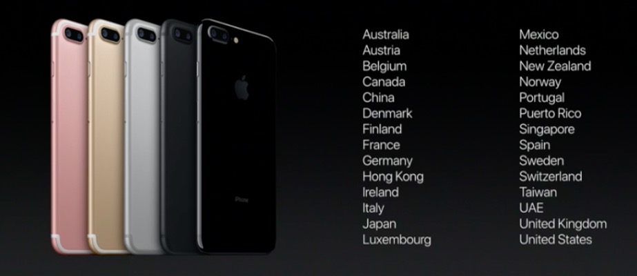 Precios iPhone 7