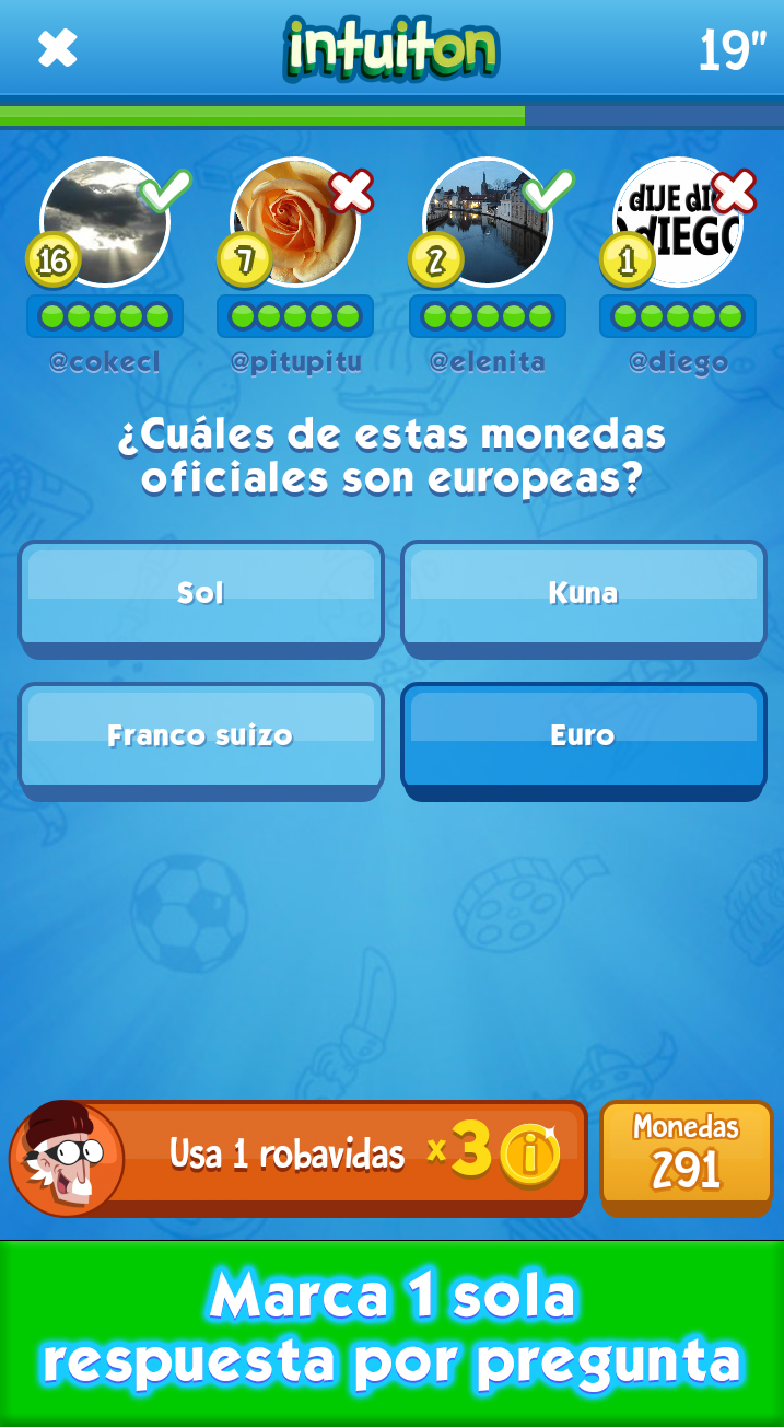 Intuition juego
