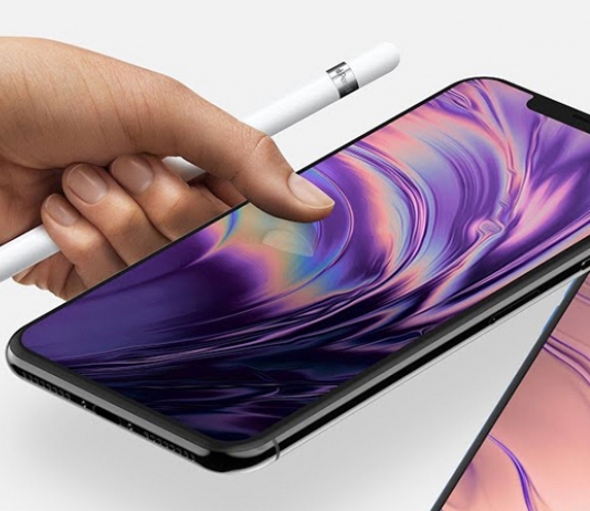 Apple Pencil en el iPhone 2018